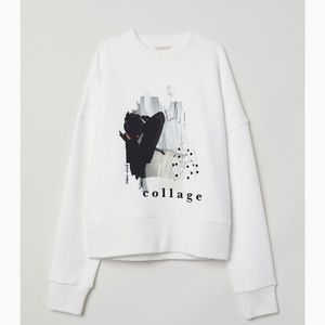 Oversized Art Sweatshirt